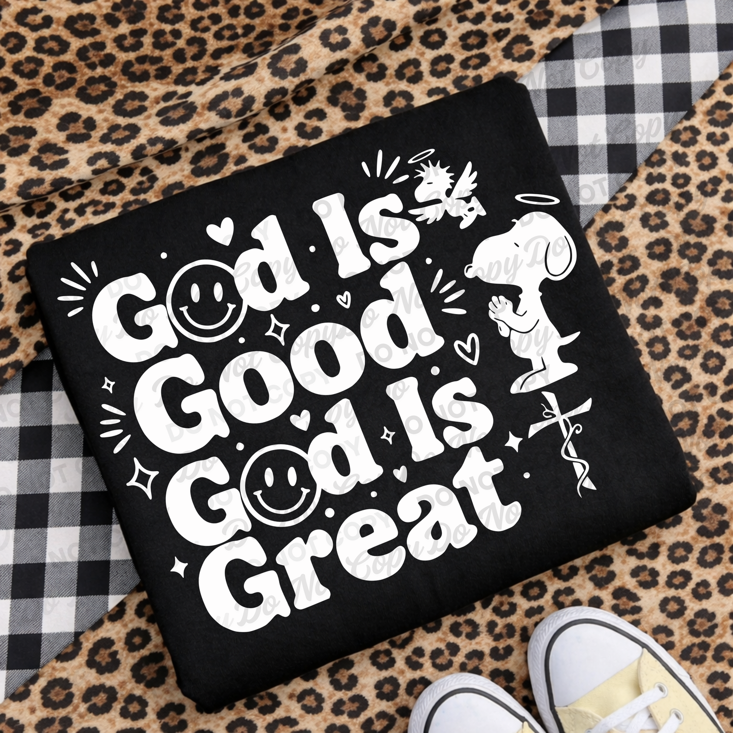God Is Good God Is Great.  PNG | Christian PNG digital download