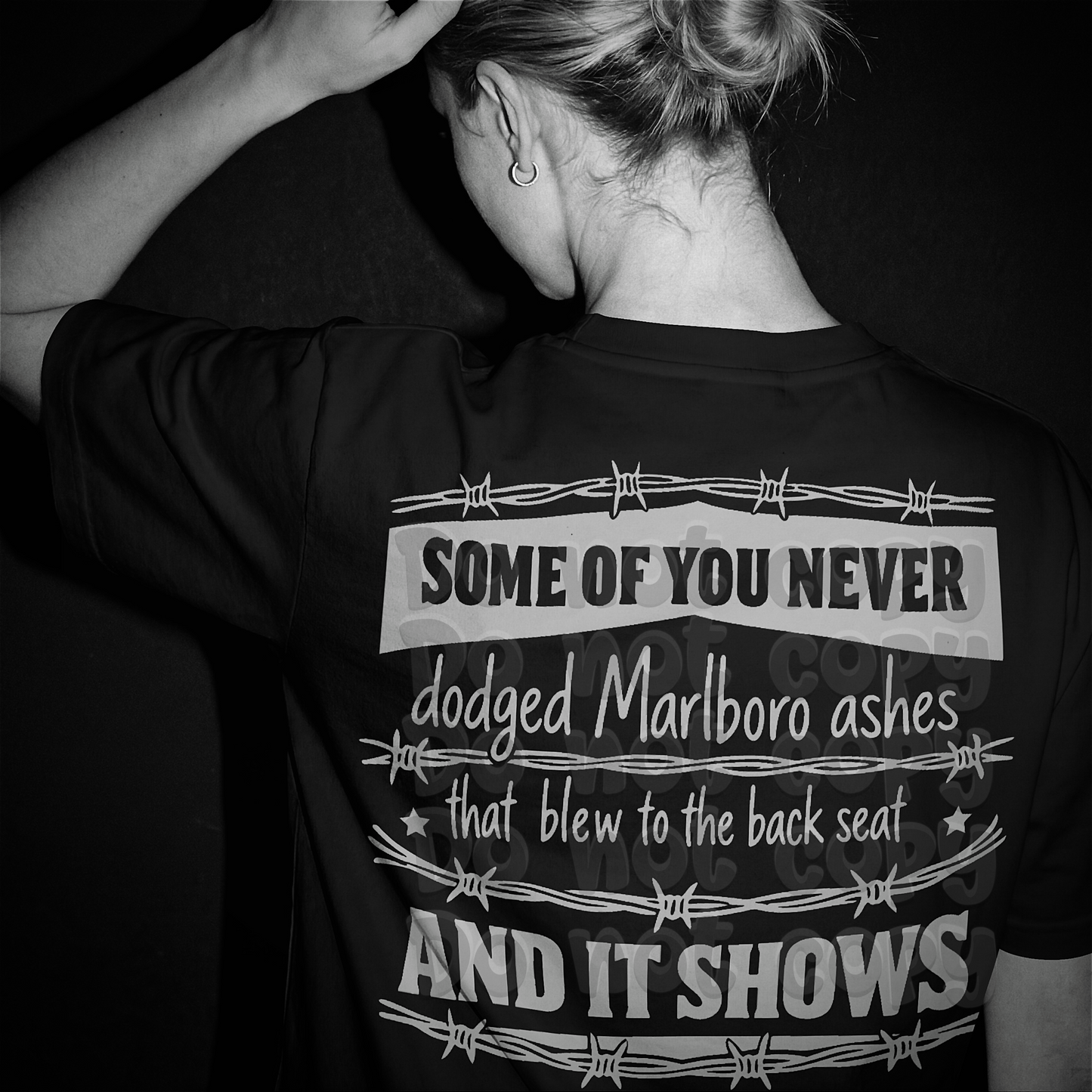 Some of You Never Dodged Marlboro Ashes PNG | Funny Country Humor Shirt Design | Backseat Quote Graphic | Digital Download