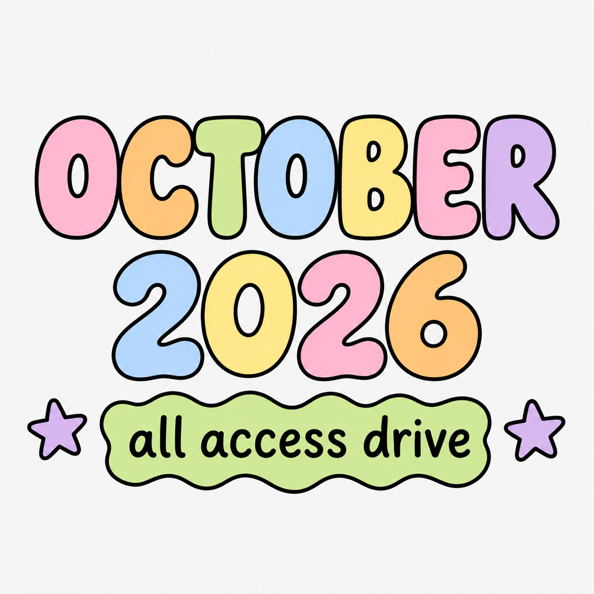 October 2026 All Access Google Drive