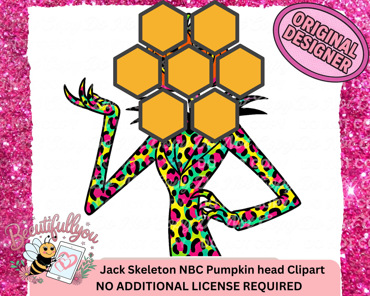 Jack Skellington Pumpkin Head Clipart