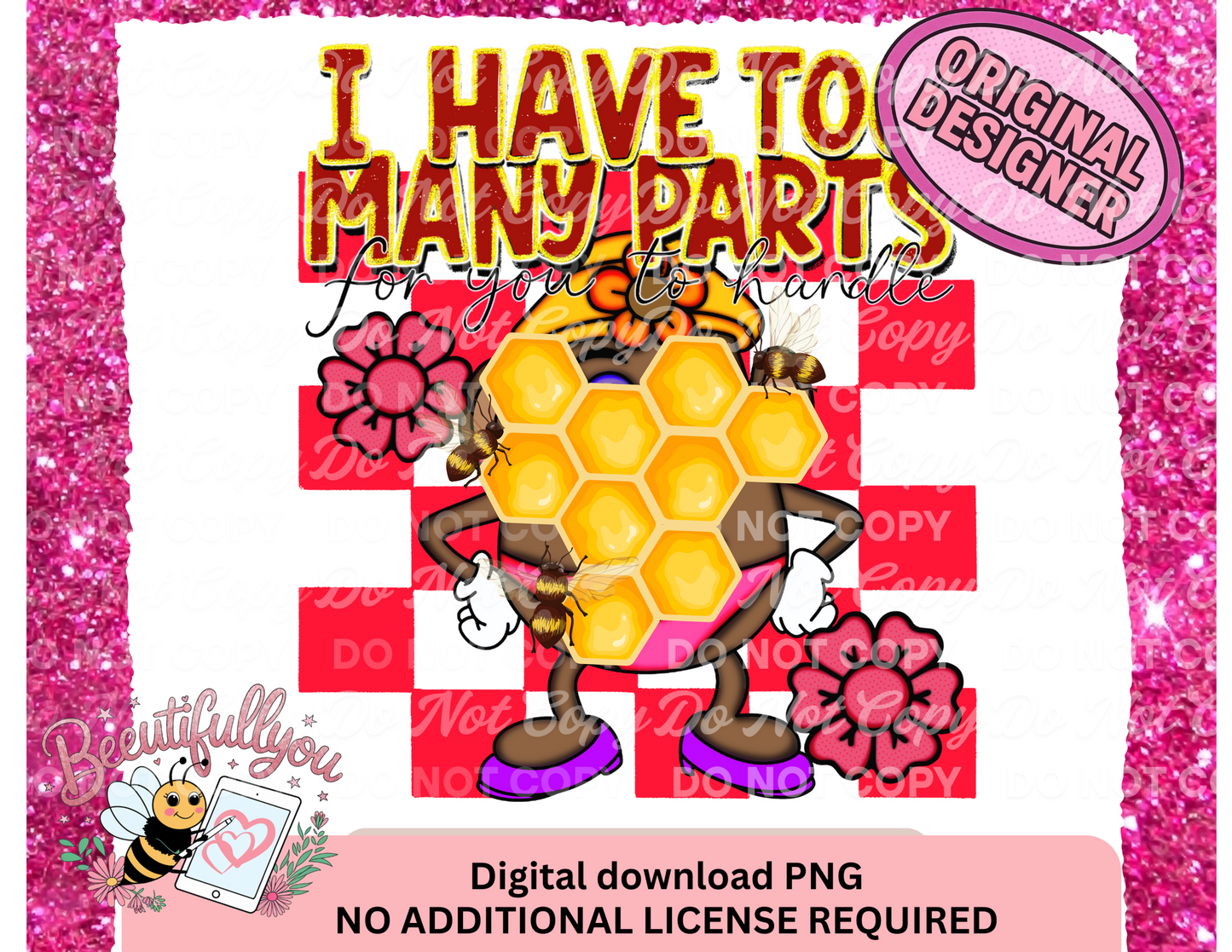 I Have Too Many Parts PNG
