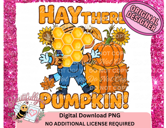 Hay There Pumpkin PNG
