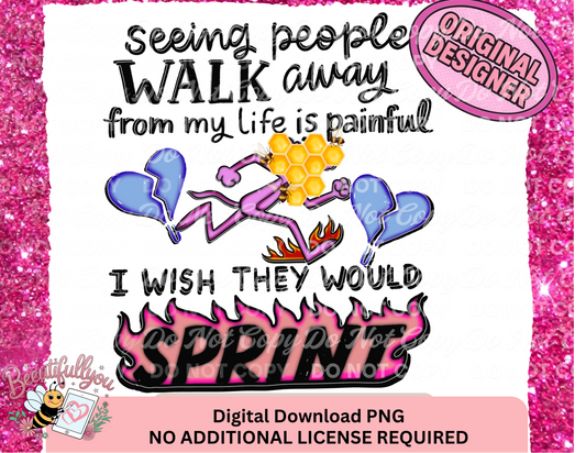 I Wish They Would Sprint PNG