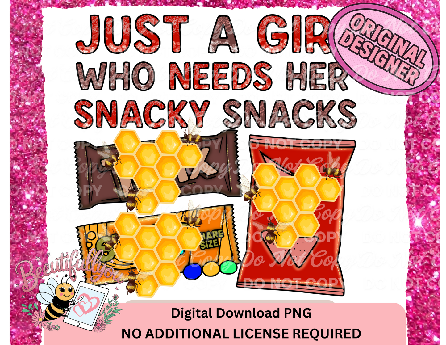 Just a Girl Who Needs Her Snacky Snacks PNG download
