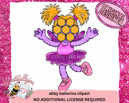 Abby Ballerina Clipart
