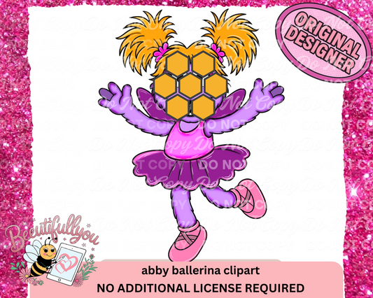 Abby Ballerina Clipart