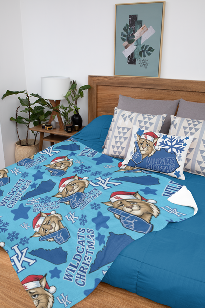 Wildcats Christmas PNG | Seamless Pattern, Sleeve Print & Main Design |  Holiday Digital Download