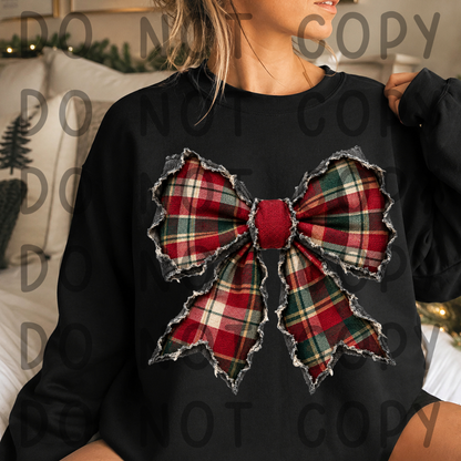 Ripped Jeans Texture Christmas Clipart Bundle | 12 PNG Elements