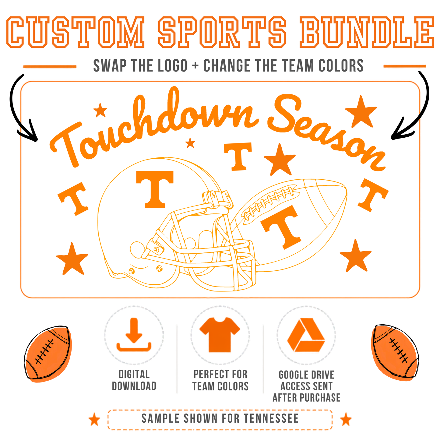 Touchdown Season Multi-Team Football Design Drive