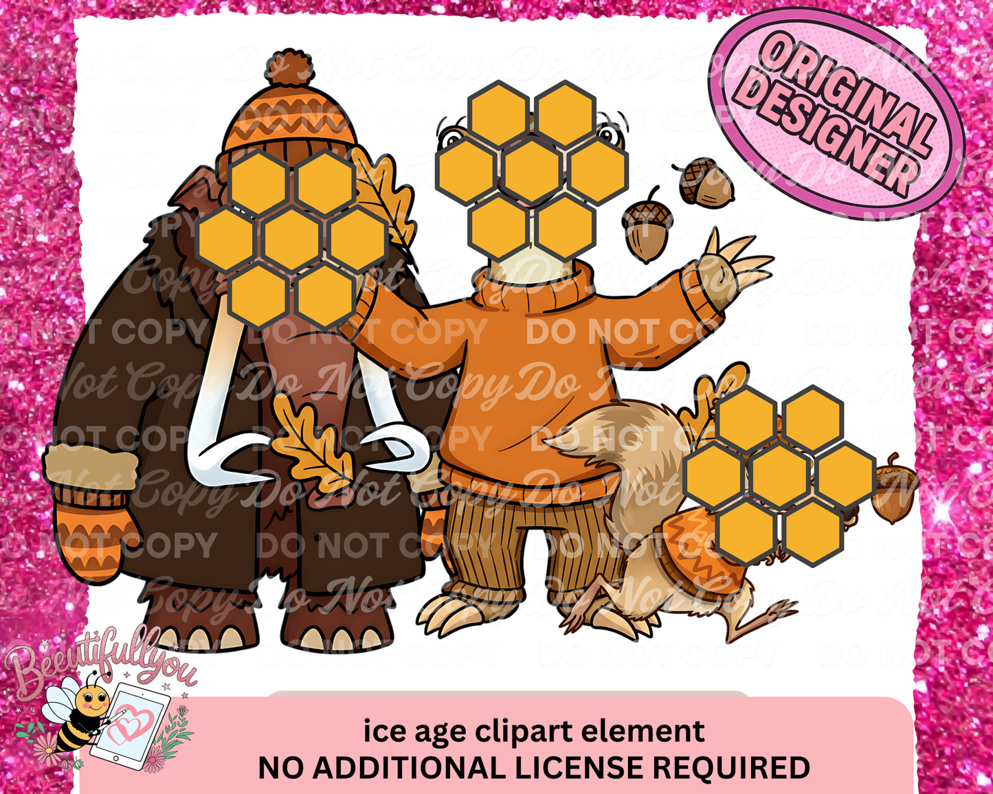 Ice Age Fall Clipart Bundle