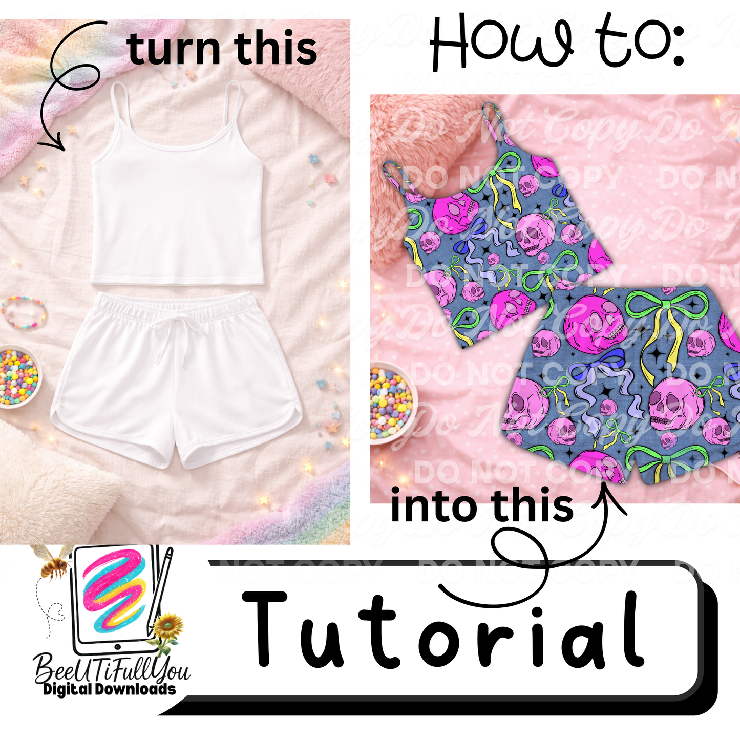 Canva Pro + Procreate Tutorial Learn how to transform a basic blank mockup into a fully customizable all-over print style mockup. perfect for pajamas, lounge sets, shirts, and more.