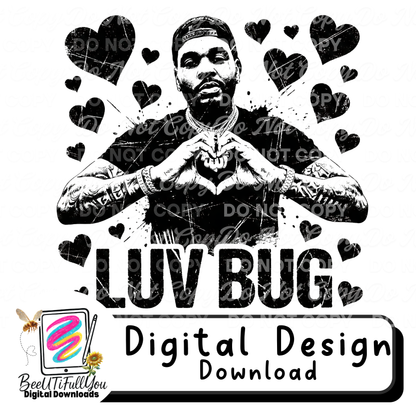 LUV BUG – Finished Design PNG