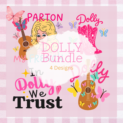 Dolly 4 Piece PNG Bundle