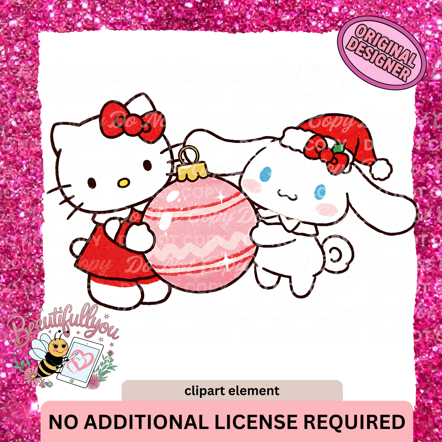 Cute Christmas Clipart Element  PNG Download