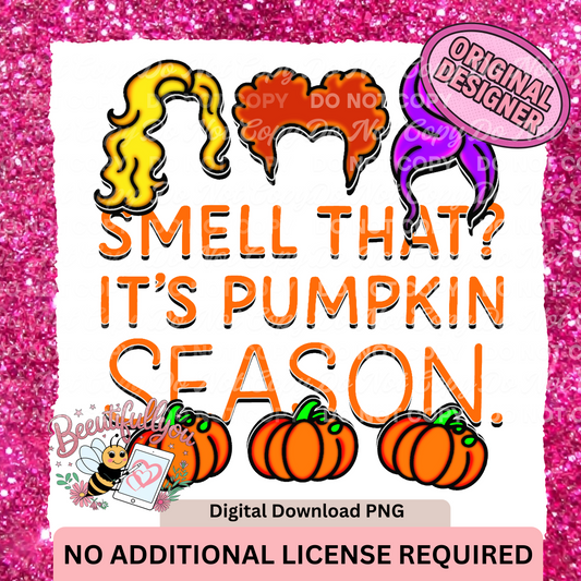 Smell That? It’s Pumpkin Season PNG