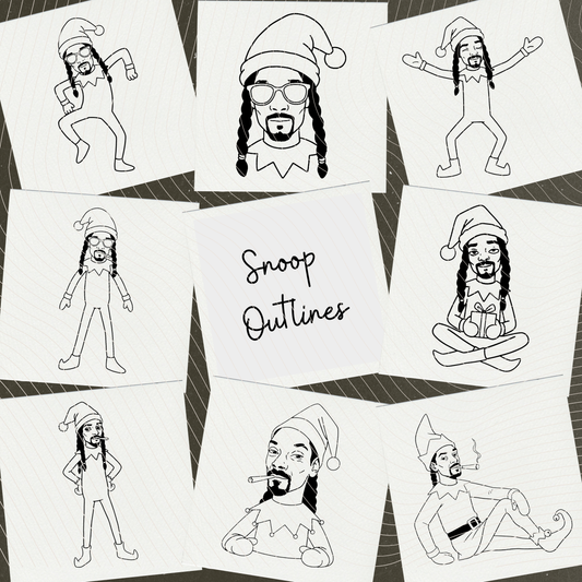 Snoo Outlines