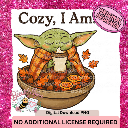 Cozy, I Am PNG