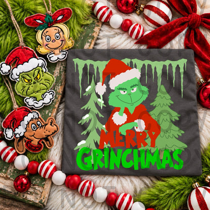 Merry Grinchmas PNG Design Download