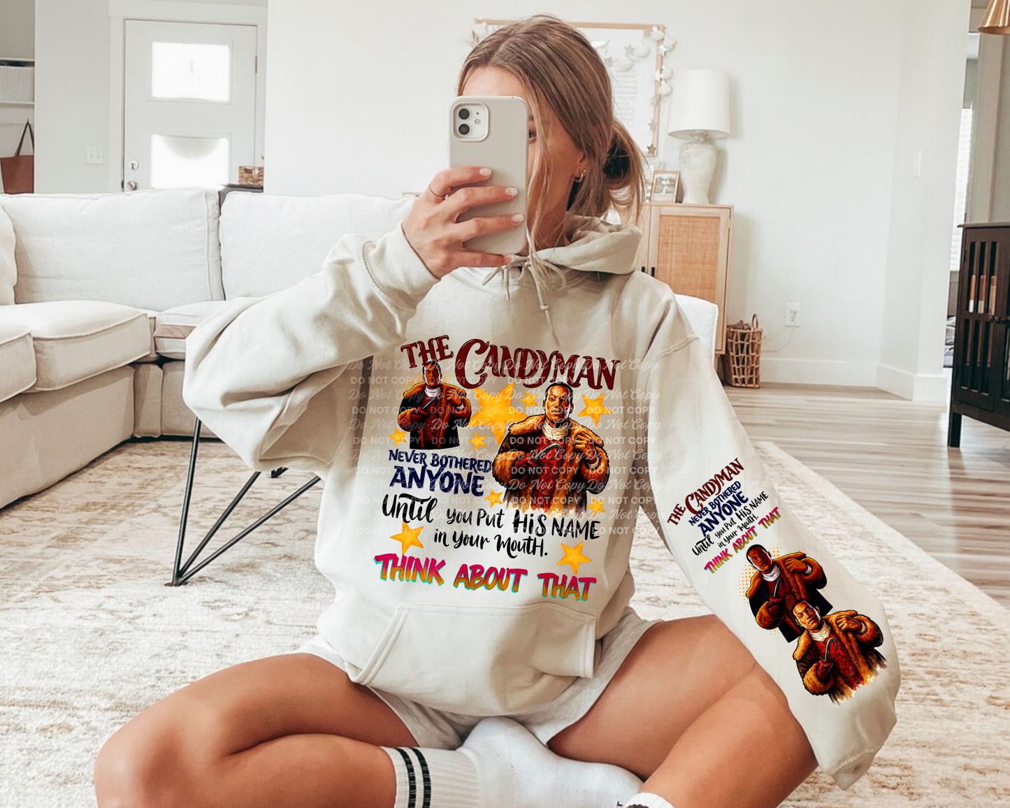 Candyman Horror Movie Digital Design | PNG Download | Urban Legend Quote Halloween Shirt Design