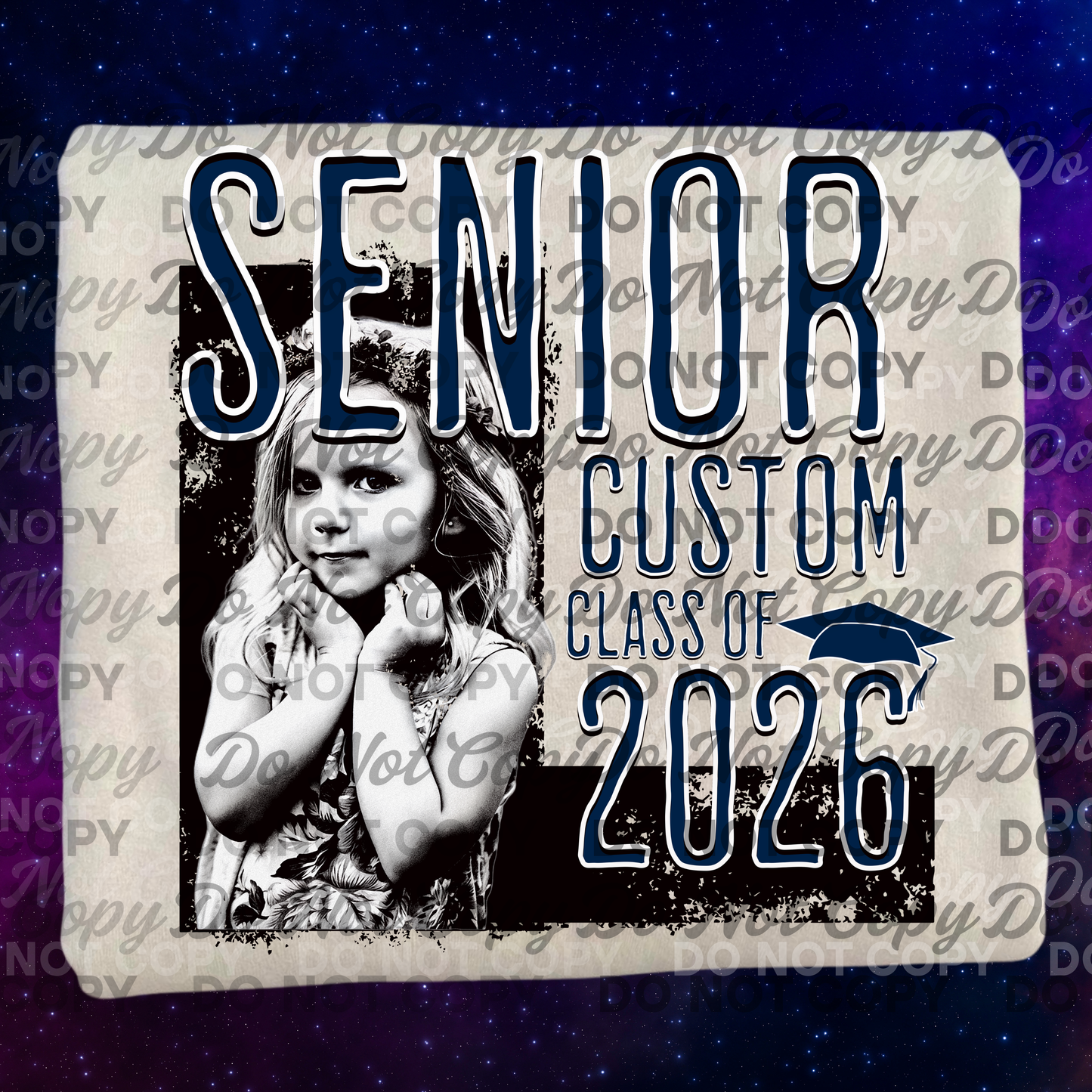 Custom Senior 2026 PNG | Personalized Graduation Shirt Design | Senior Custom Photo Design | Class of 2026 Custom Graphic