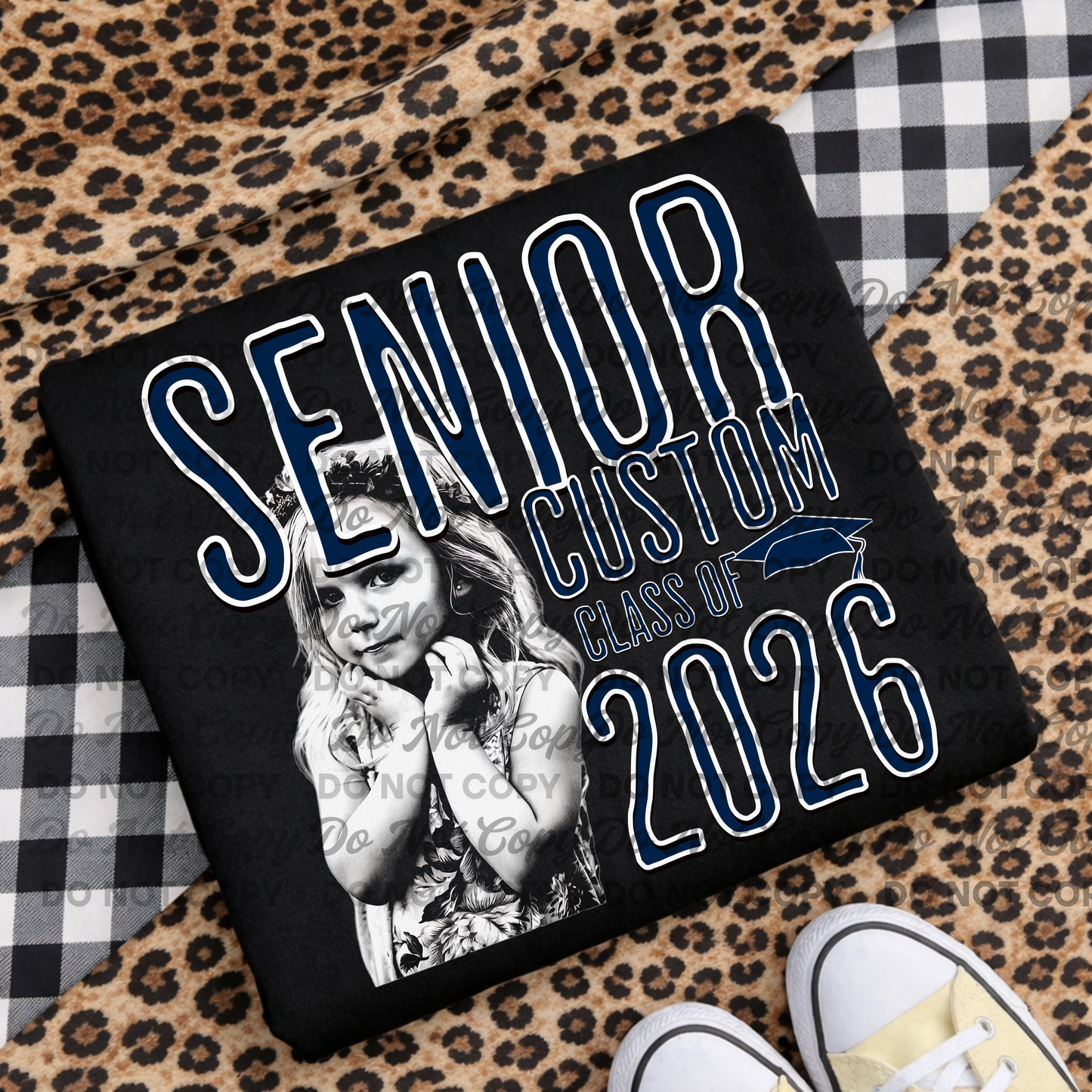 Custom Senior 2026 PNG | Personalized Graduation Shirt Design | Senior Custom Photo Design | Class of 2026 Custom Graphic