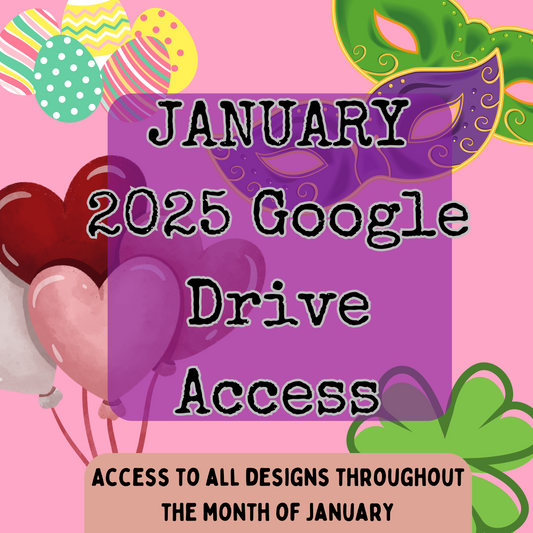 January 2025 Google Drive Access