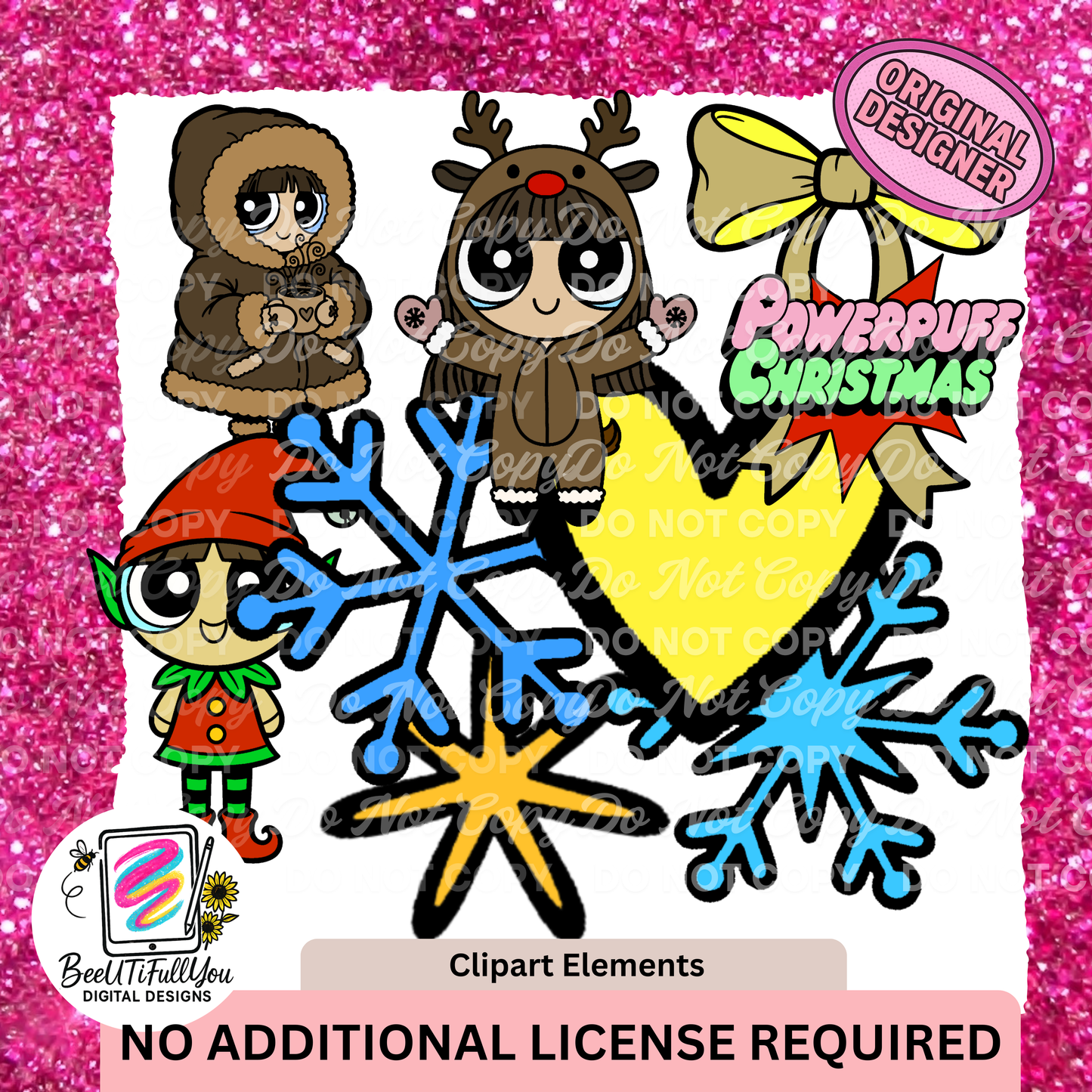 Bundle Up Buttercup PNG| Mini bundle plus clipart| BeeUTifullYou Digital Designs