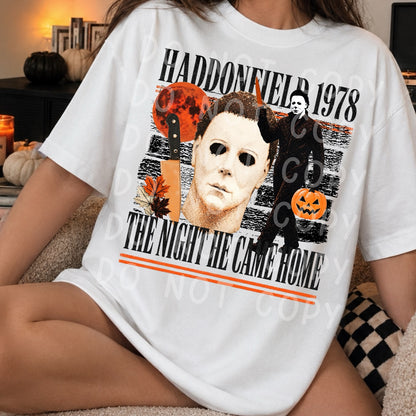 Haddonfield 1978, The Night He Came Home Horror PNG