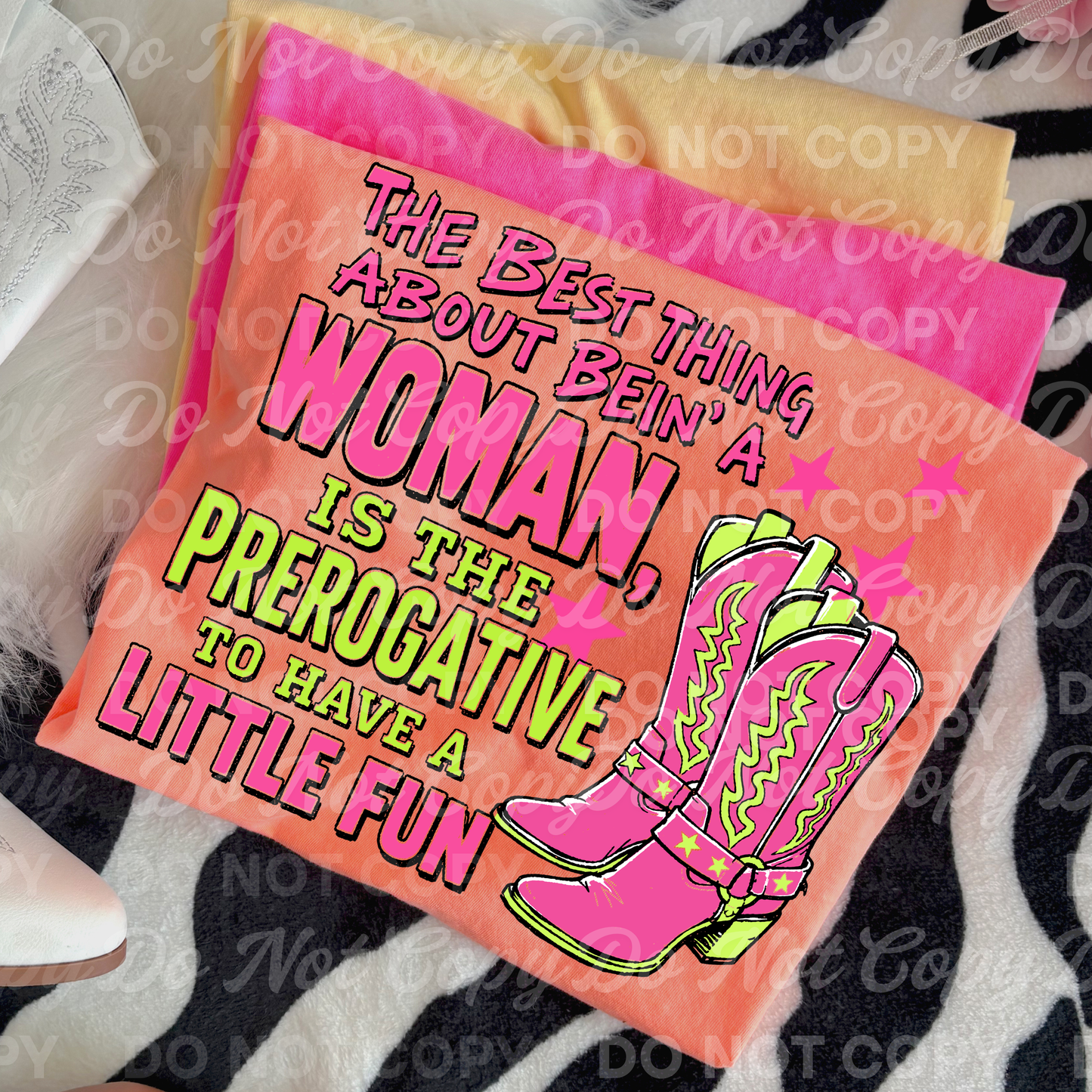 The Best Thing About Bein' a Woman | Country Western PNG | Funny Cowgirl Shirt Design