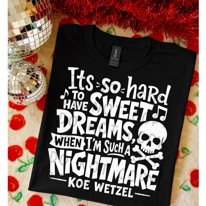 Sweet Dreams Nightmare,  PNG Design