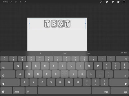 Outline Tile Font OTF