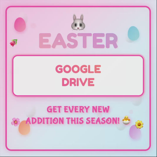 Easter & Spring Clipart Google Drive Growing Seasonal Collection for Designers