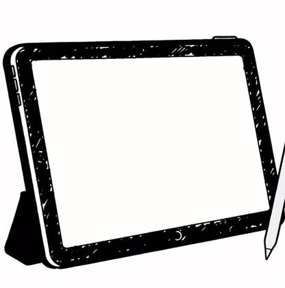 iPad Mockups PSD File for Procreate – 4 iPad Mockup Templates – Digital Download