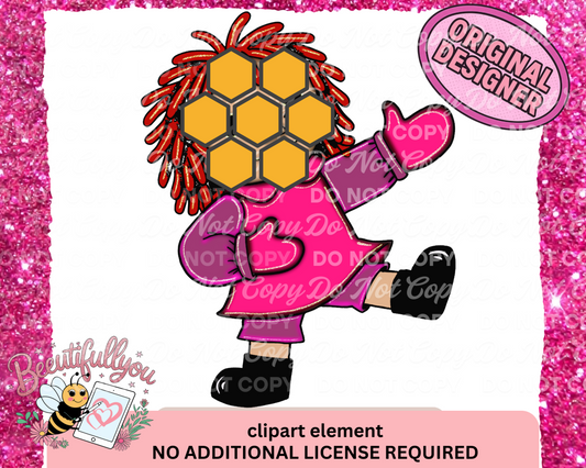 Rag Doll Girl Clipart