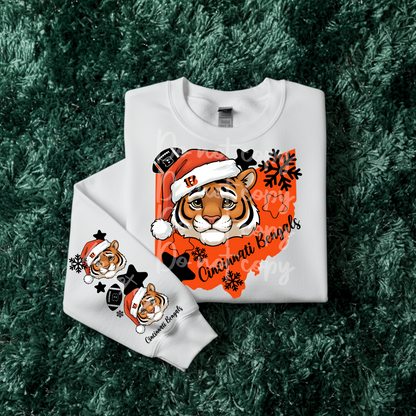 Winter Football PNG Bundle|Football time|Christmas theme