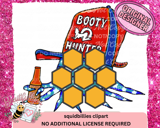 Squidbillies Booty Hunter Clipart
