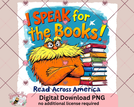 I speak for the books