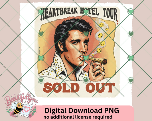 Heartbreak Hotel Tour – SOLD OUT Digital Design