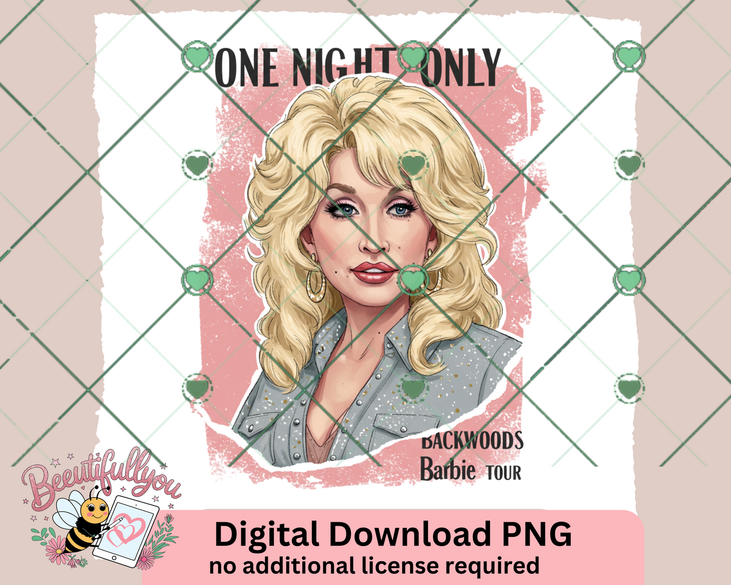 One Night Only – Backwoods Barbie Tour Digital Design