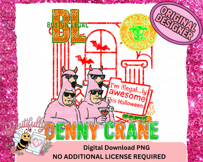 Denny Crane Boston Legal Halloween PNG