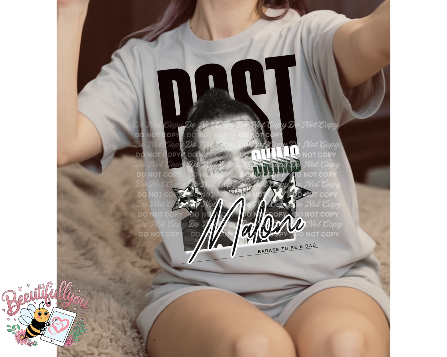 Post Skims PNG Bundle | Badass Dad Digital Download | Post Cowboy + Smiling PNG | Original Designer Shirt Sublimation