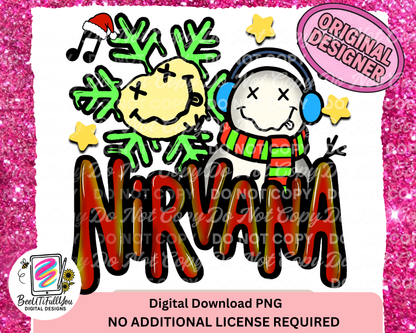 Rock Band Christmas PNG | BeeUTiFullYou Digital Download