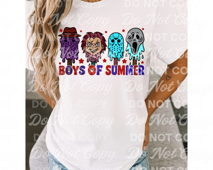 Boys of Summer Horror Popsicle PNG – Freddy, Chucky, Jason & Ghostface Ice Cream