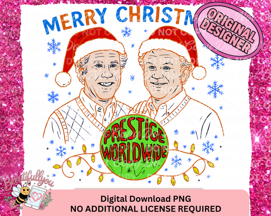 Prestige Worldwide Christmas PNG –Holiday Design