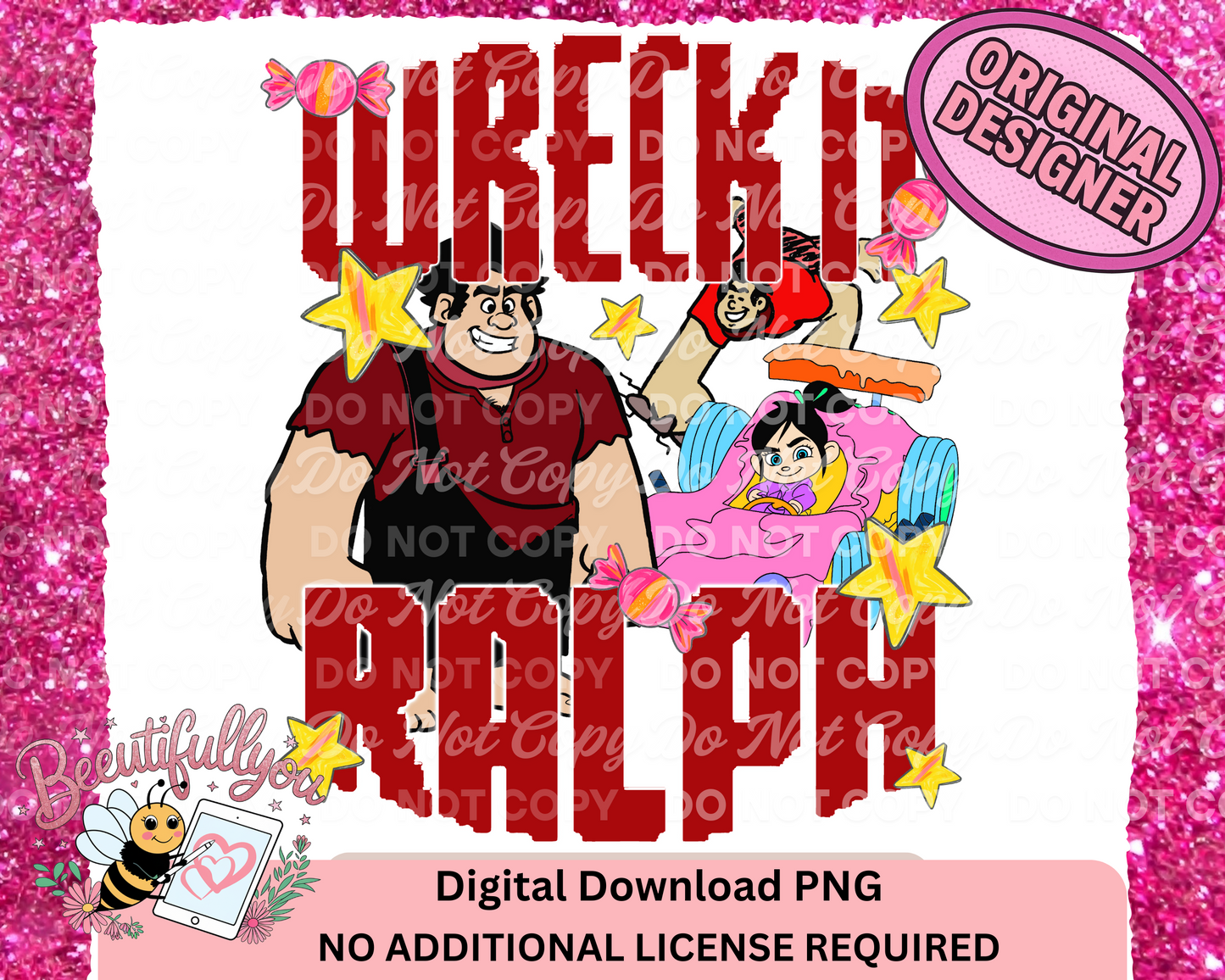 Wreck It Ralph PNG Clipart – Candy Racer Digital Download for Physical Products