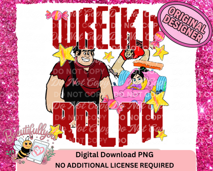 Wreck It Ralph PNG Clipart – Candy Racer Digital Download for Physical Products