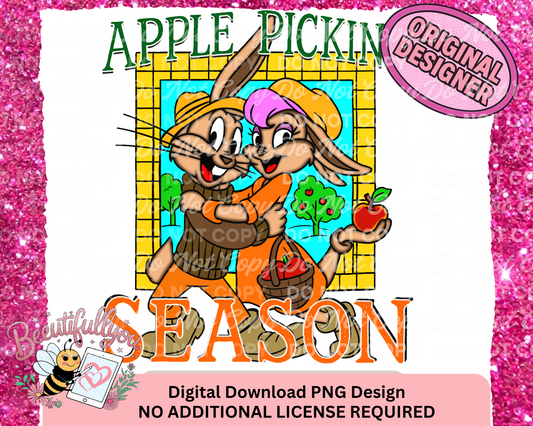 Apple Picking Season PNG