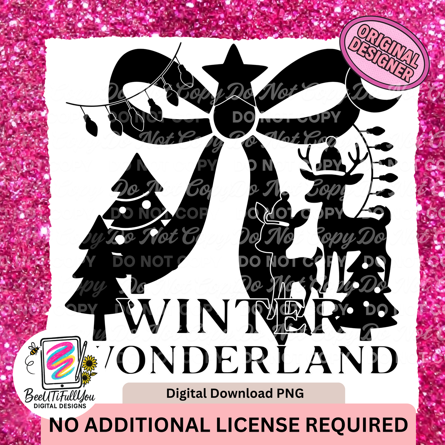 Winter Wonderland Mini Bundle PNG| Christmas design| BeeUTiFull Digital Design