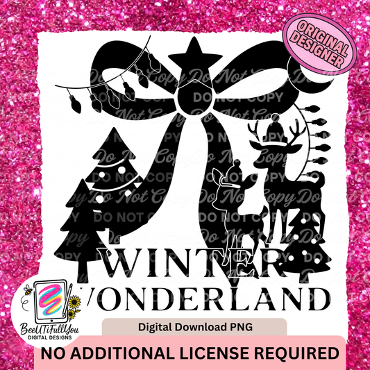 Winter Wonderland Mini Bundle PNG| Christmas design| BeeUTiFull Digital Design